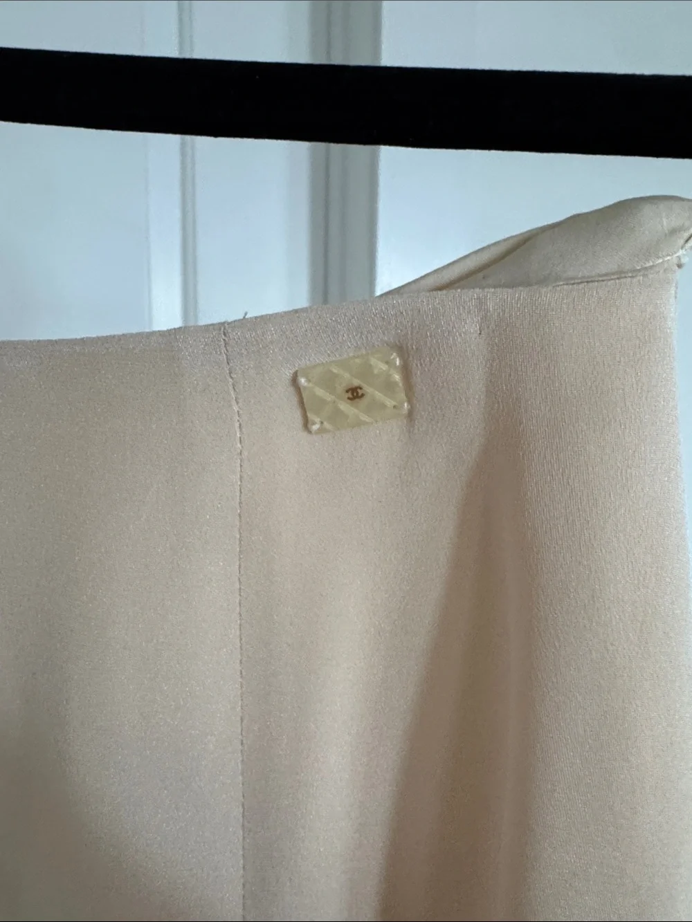 Vintage Chanel Silk Skirt
